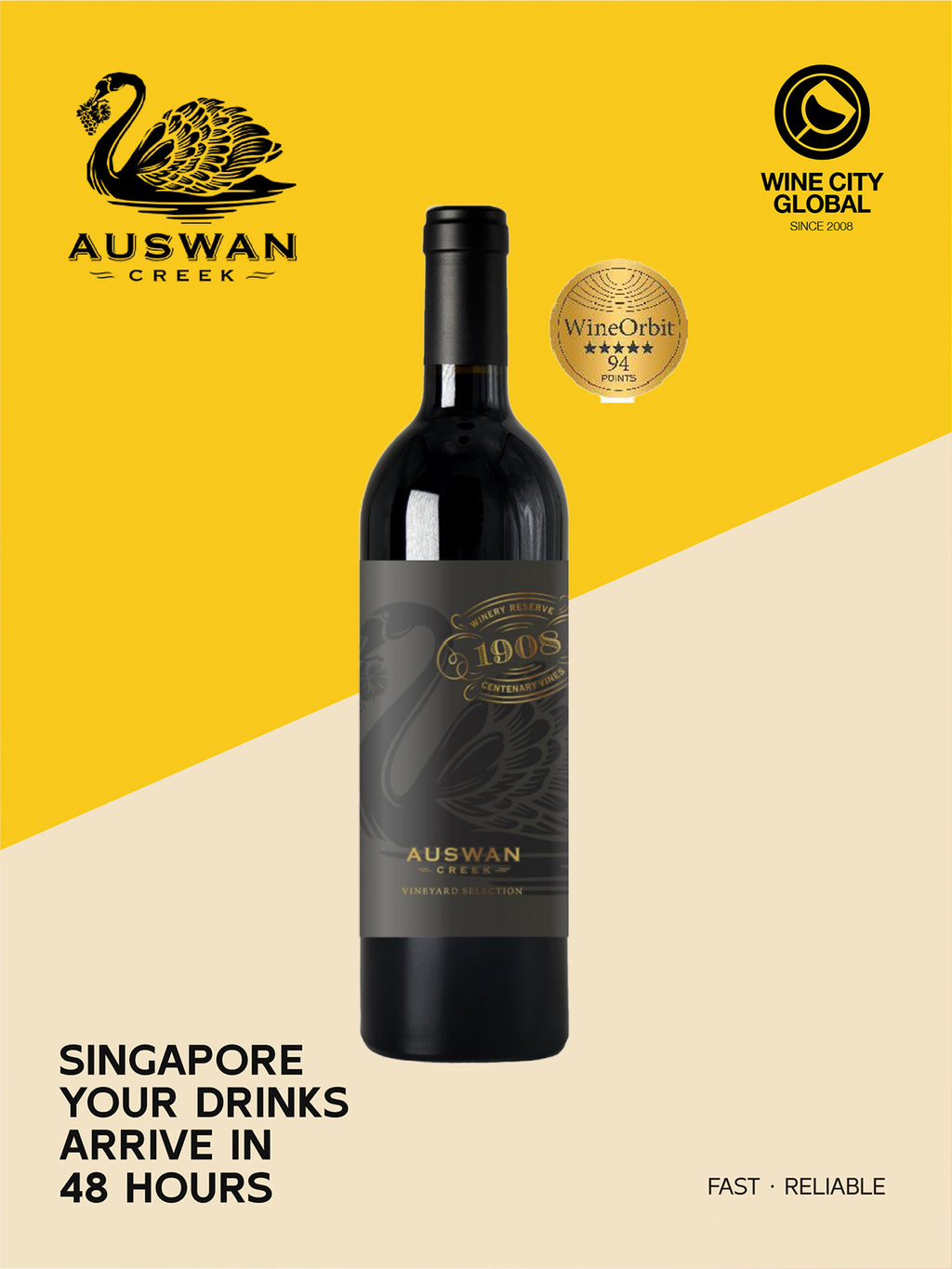 1908 Vineyard Selection Barossa Valley Shiraz