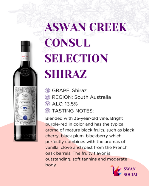 AUSWAN Creek Consul Selection 35 Shiraz