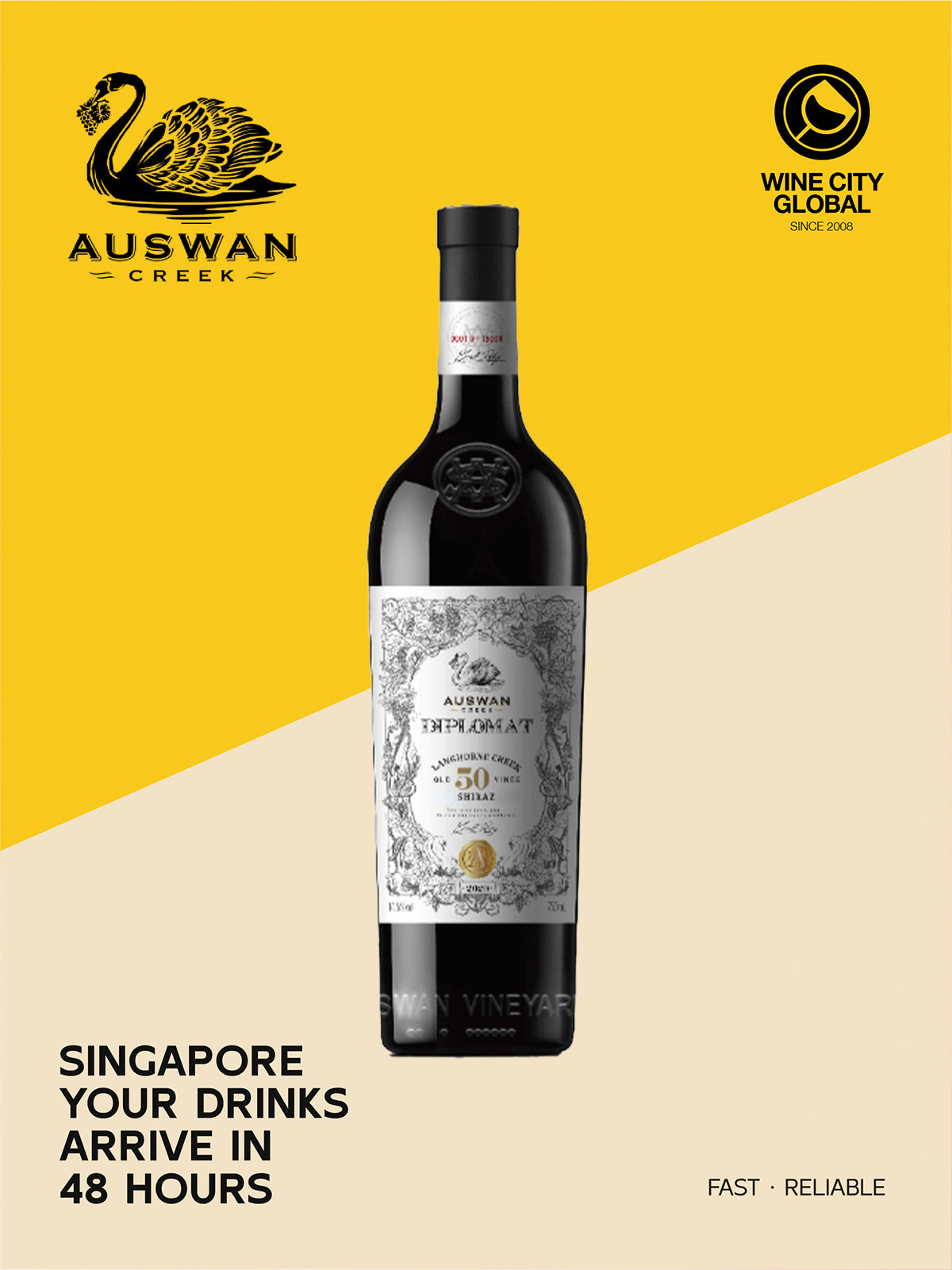 Minister Selection Langhorne Creek  Old 50 Vines Shiraz