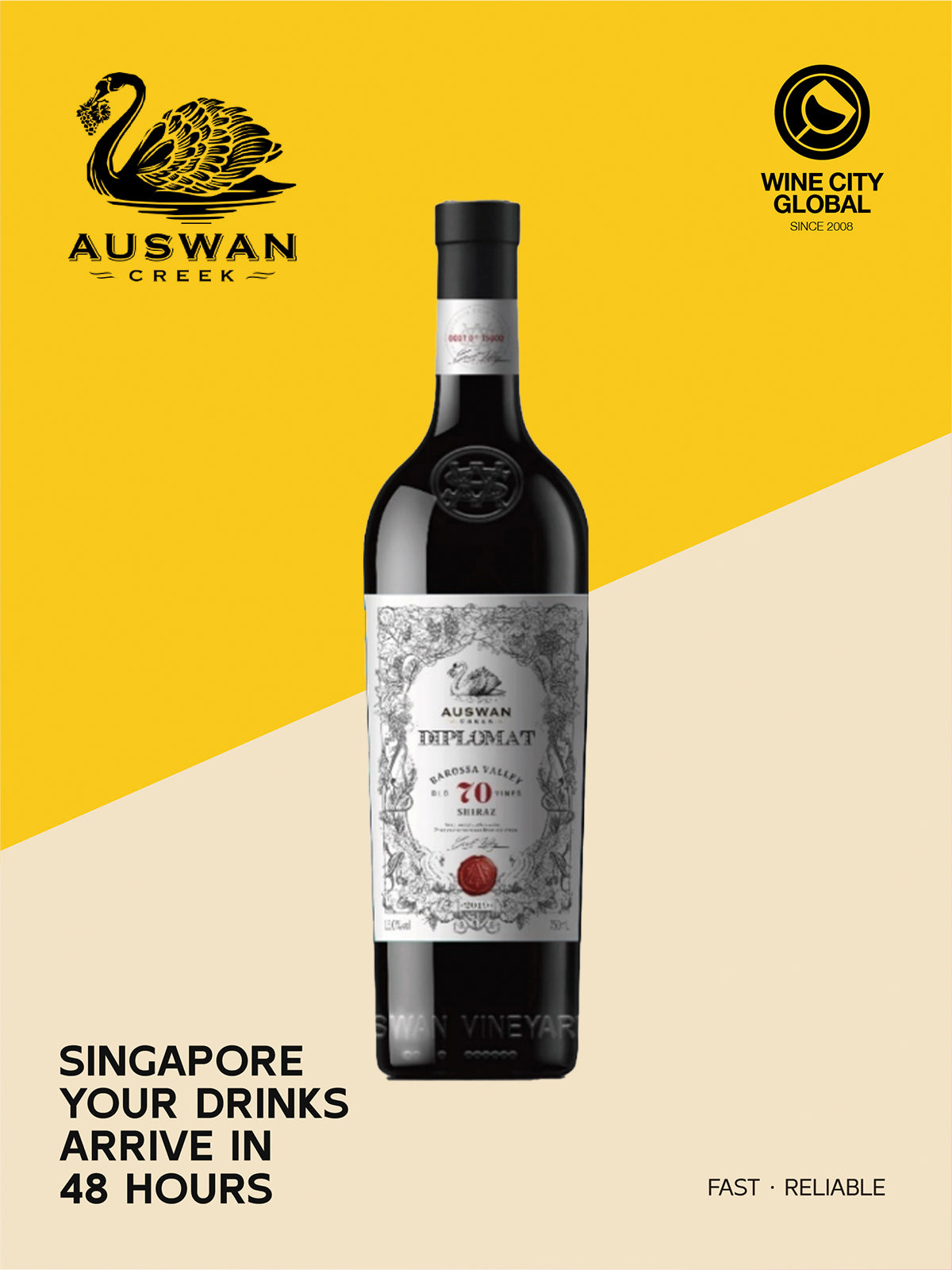 Diplomat 70 Ambassador Reserve Shiraz Cabernet