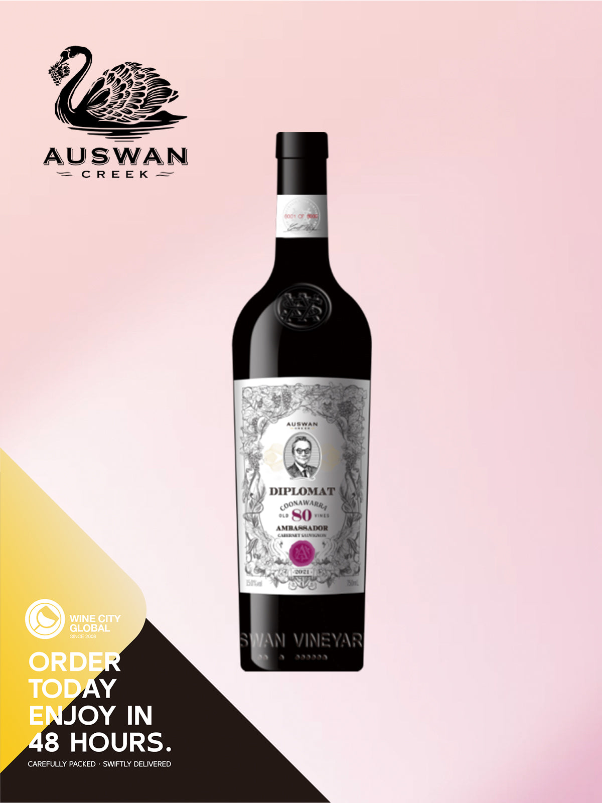 Diplomat 80 Ambassador Reserve  Cabernet Sauvignon Coonawara